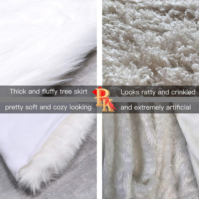 YEAHOME vianočná sukňa na stromček, netkaná textília, moderný minimalistický štýl, Vianoce, darček k sťahovaniu do nového bývania
