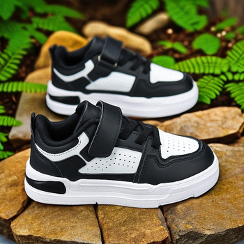 Dječje unisex tenisice s Velcro kopčom, niski gornji dio, gornji dio od sinteticke kože + tekstila, izdržljiva potplata