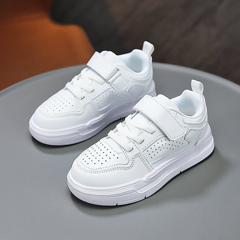 Dječje unisex tenisice s Velcro kopčom, niski gornji dio, gornji dio od sinteticke kože + tekstila, izdržljiva potplata