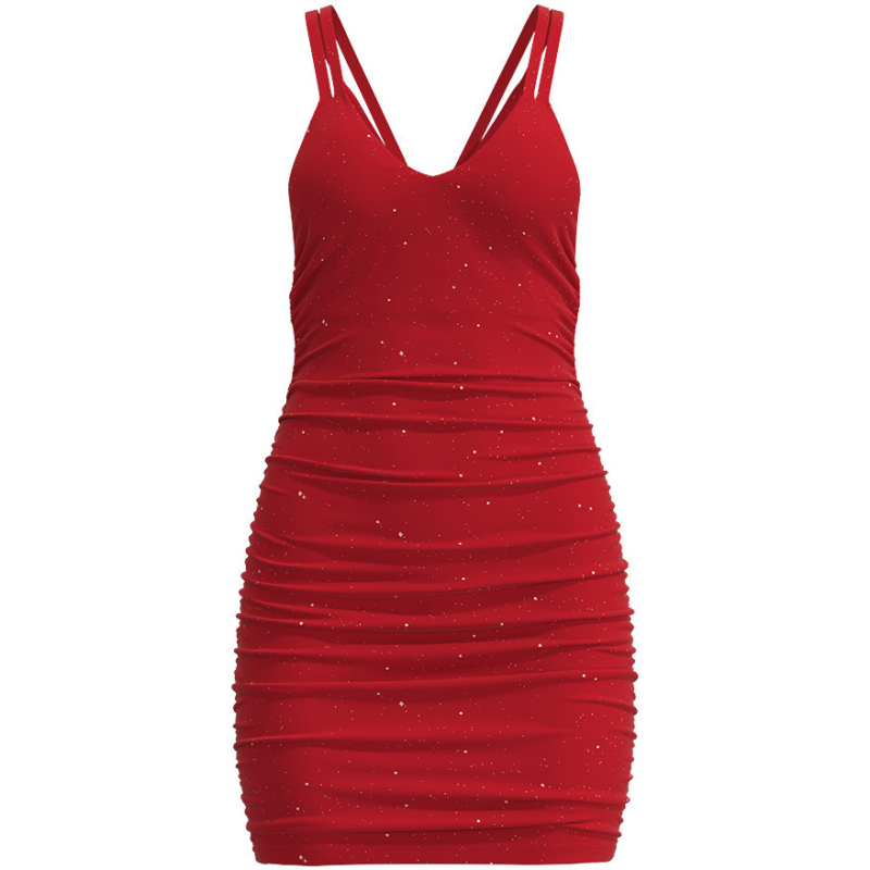 Namisan suknelė – Milk Silk; pagrindinis pluoštas: poliesteris; pluošto kiekis 30-50%; be lyginimo apdorojimas; stilius: sexy wind