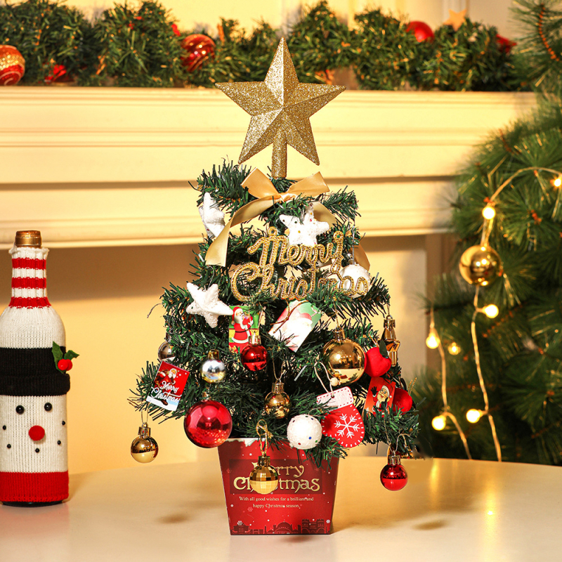 Επιτραπέζιο χριστουγεννιάτικο δέντρο από PVC – DIY διακοσμητικό για το σπίτι