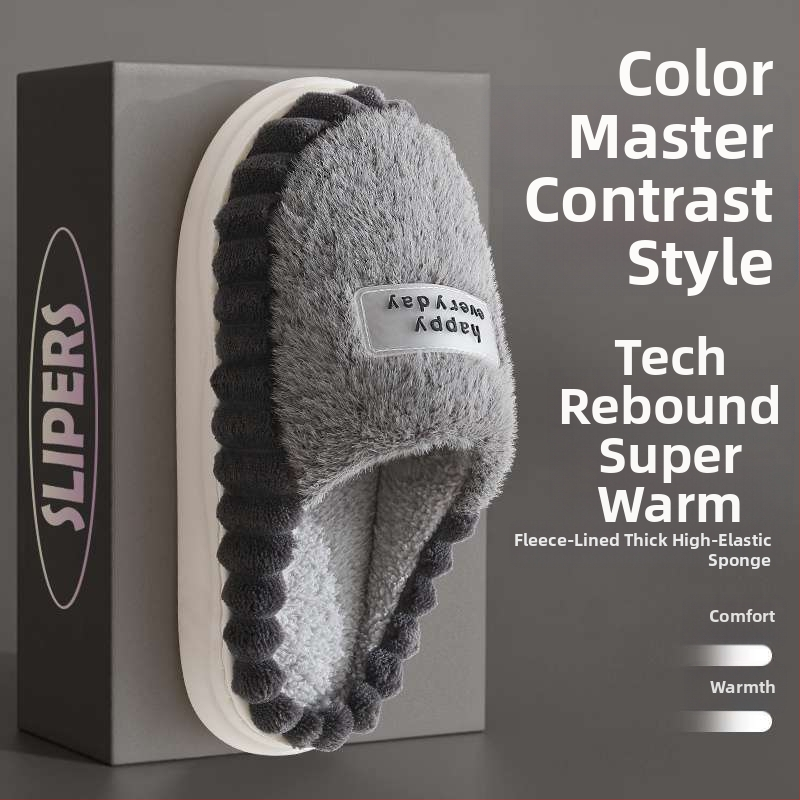 I formos šlepetės, triušių kailio viršus ir vidinis pamušalas, EVA padas, atskirtas piršto dizainas