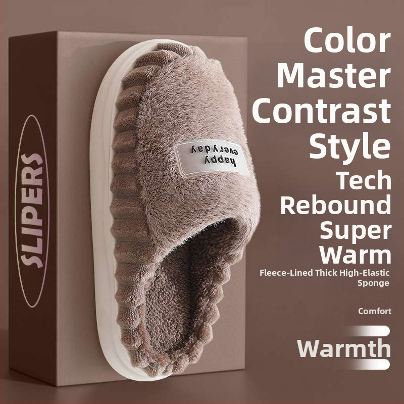 I formos šlepetės, triušių kailio viršus ir vidinis pamušalas, EVA padas, atskirtas piršto dizainas