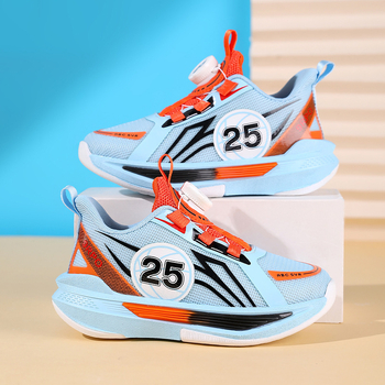 Pantofi de alergare pentru băieți – partea superioară din plasă, respirabili, ușori, talpă EVA, antiderapant