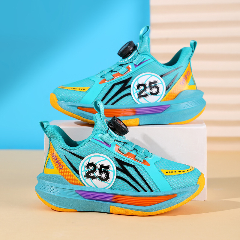 Pantofi de alergare pentru băieți – partea superioară din plasă, respirabili, ușori, talpă EVA, antiderapant