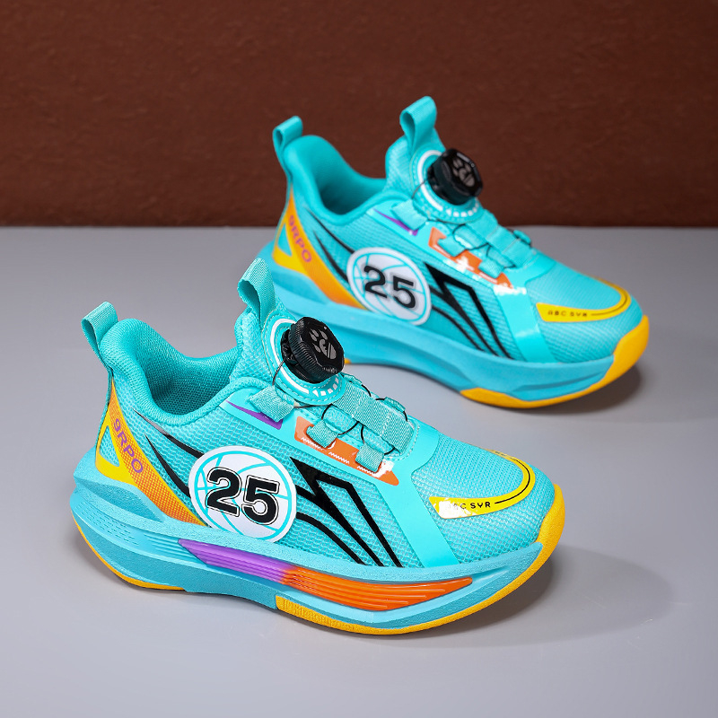 Pantofi de alergare pentru băieți – partea superioară din plasă, respirabili, ușori, talpă EVA, antiderapant