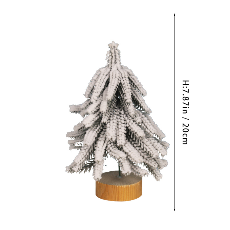 Мини PE елха за бюро (материал PE; модерен и опростен стил; настолна декорация)