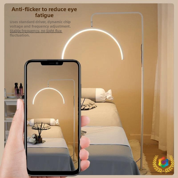 Štýl LED lampa pre kozmetický salón na starostlivosť o oči, nechty a mihalnice, stojaca lampa, 100–240 V, pokrytie 10–15 m², nožný vypínač, moderný minimalistický štýl