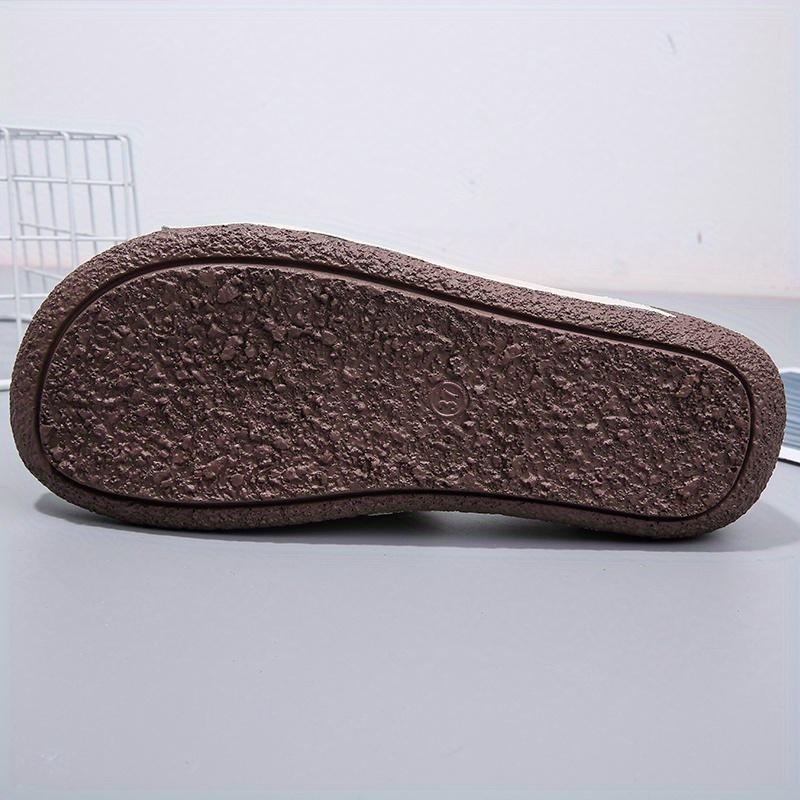 Toe Cap cipele - Moda, zaobljeni vrh; Gornji materijal: Xishi Velvet; Koža: teleća koža; Potplat: Hemp Weave; Debljina potplata: 0–3 cm