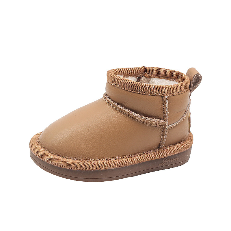 Deti členkové čižmy, mikrovláknová koža, podšité flisom, nepremokavé a protišmykové, pre vek 1–3 a 4–6 rokov