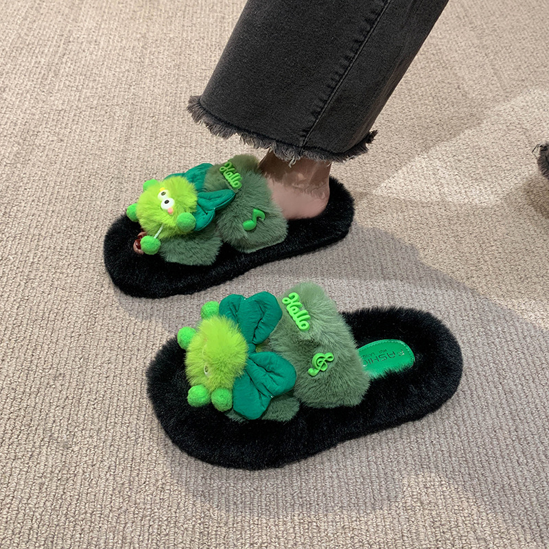 Ženske papuče s jednim dijelom, gornji dio od pamuka, potplat od gume, zatvaranje Slip-on, uzorak abstraktan, stil jednostavan (Gornji dio: pamuk; Potplat: guma; Zatvaranje: Slip-on; Uzorak: abstraktan; Stil: jednostavan)
