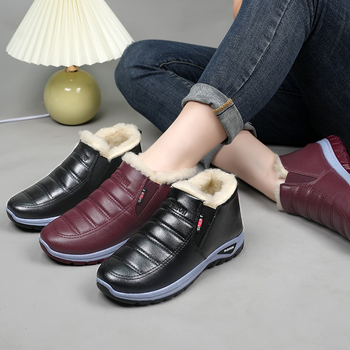 Puuvillased talvekingad mikrokiud ülaosaga, kummist tallaga, tehis karusnahas sisetald, puuvillane vooder (mikrokiud ülaosa; kummist tallap; tehis karusnahas sisetald; puuvillane vooder)