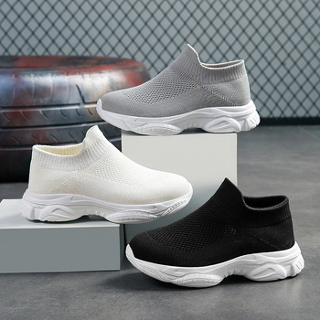 Unisex mrežaste slip-on tenisice, EVA đon, pamuk unutrašnjost, visina pete 3–5 cm