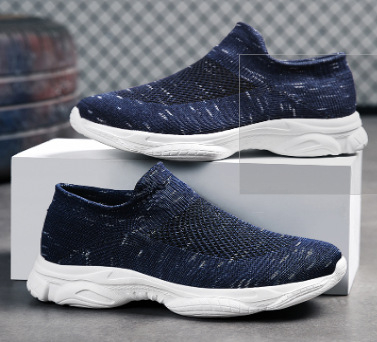Unisex mrežaste slip-on tenisice, EVA đon, pamuk unutrašnjost, visina pete 3–5 cm