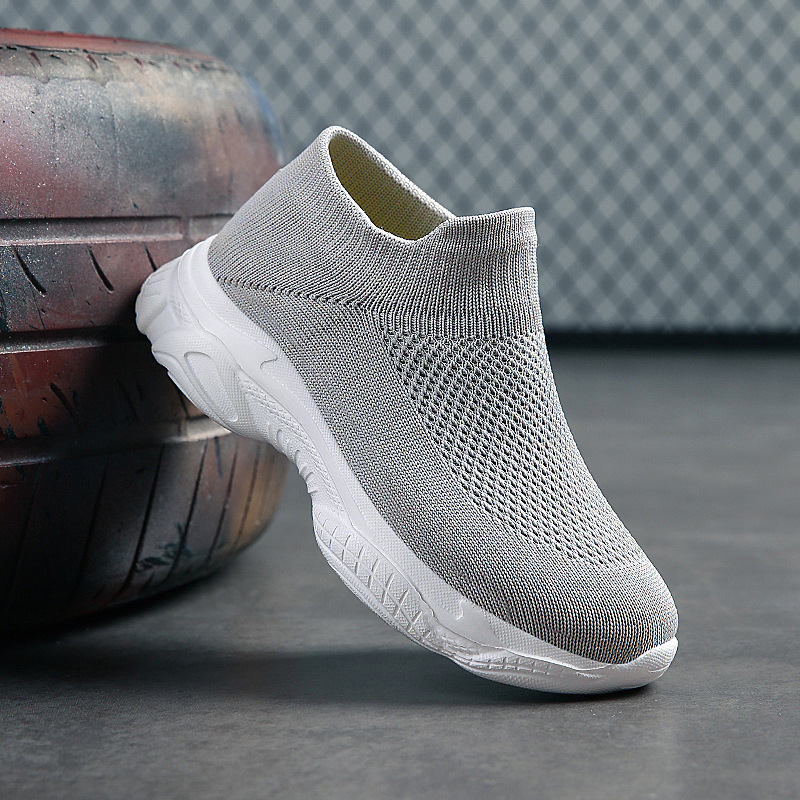 Unisex mrežaste slip-on tenisice, EVA đon, pamuk unutrašnjost, visina pete 3–5 cm