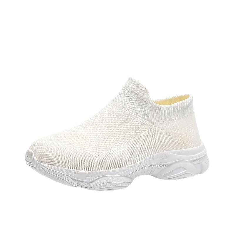 Unisex mrežaste slip-on tenisice, EVA đon, pamuk unutrašnjost, visina pete 3–5 cm