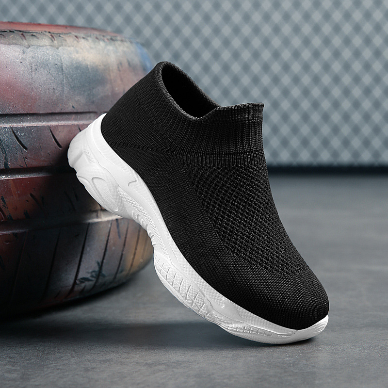 Unisex mrežaste slip-on tenisice, EVA đon, pamuk unutrašnjost, visina pete 3–5 cm