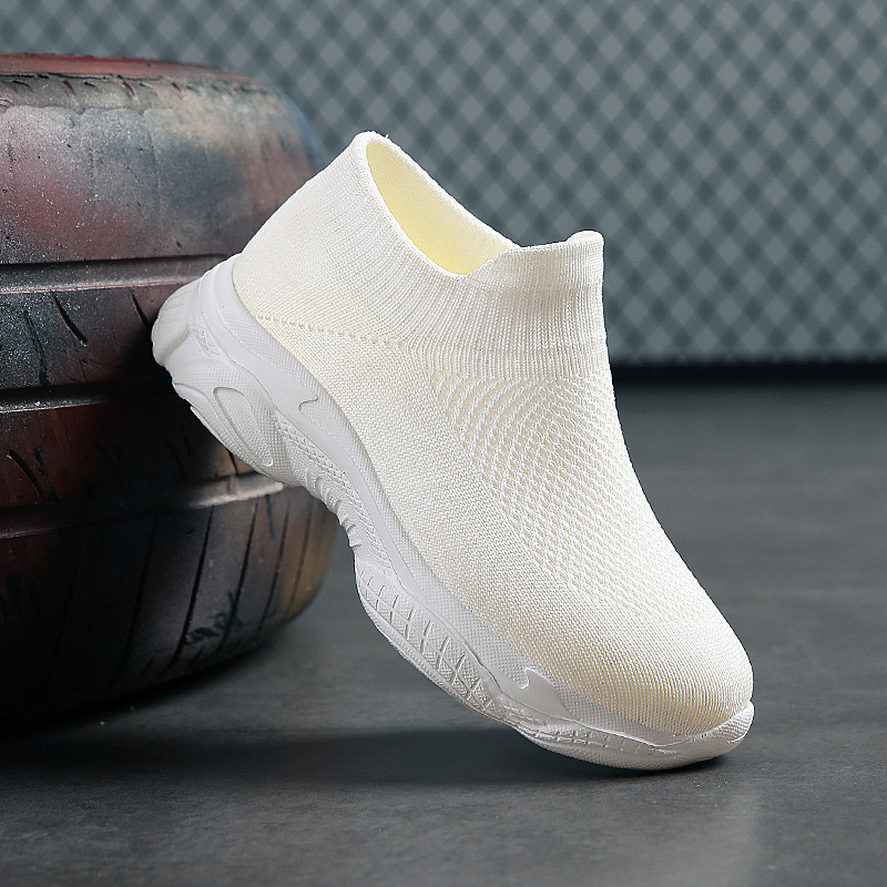 Unisex mrežaste slip-on tenisice, EVA đon, pamuk unutrašnjost, visina pete 3–5 cm