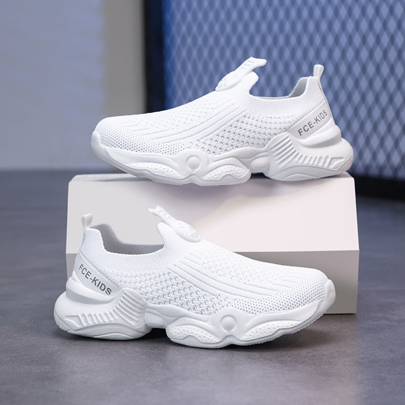 Dječje mrežaste tenisice, unisex, Velcro kopča, prozračne i lagane, EVA potplat, uzorak pruga