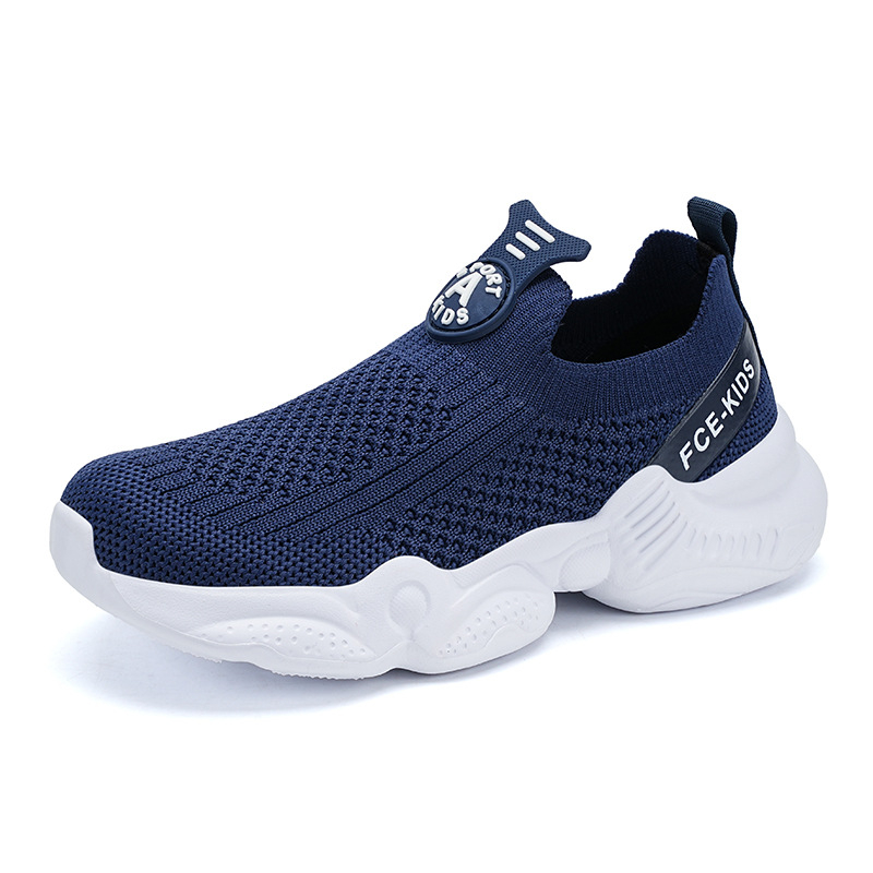 Dječje mrežaste tenisice, unisex, Velcro kopča, prozračne i lagane, EVA potplat, uzorak pruga