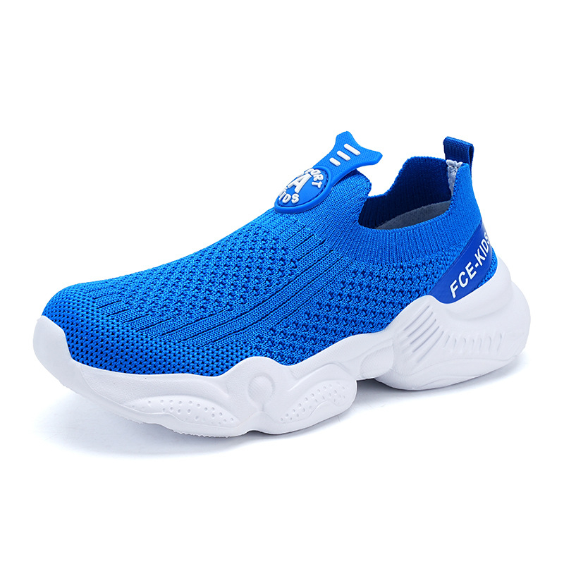 Dječje mrežaste tenisice, unisex, Velcro kopča, prozračne i lagane, EVA potplat, uzorak pruga