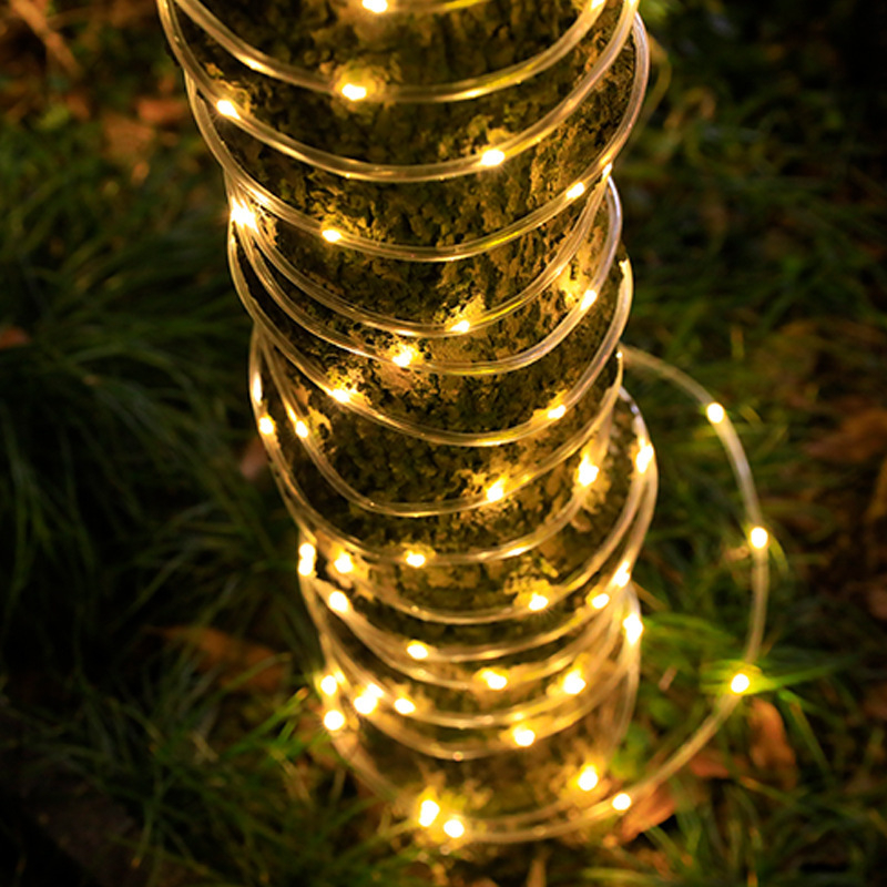 Solarne tubular LED lampice, vanjske IP65, niskonaponske, višebojne za dvorište i vrt, božićna dekoracija, oblici životinja i znakova zodijaka