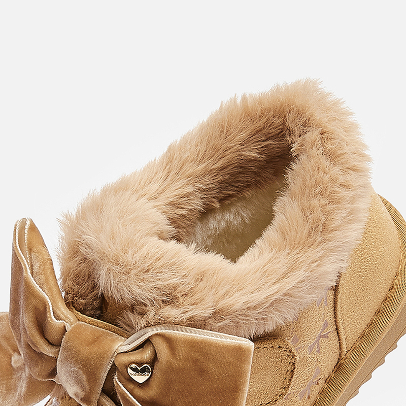 Balabala botosei de iarnă pentru copii - partea superioară din velur, talpa din cauciuc-plastic, unisex, iarnă 2025, model 208425141013