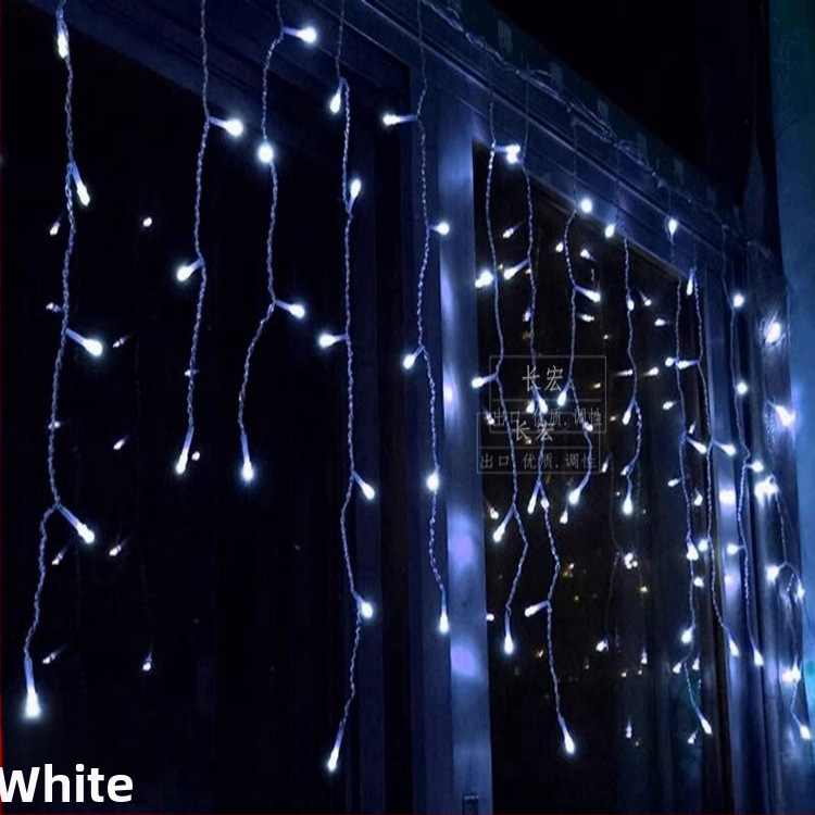 LED hviezdne svetlá na záves s vodopádom – svadobná dekorácia, 110V, CE certifikované, tvar: totem