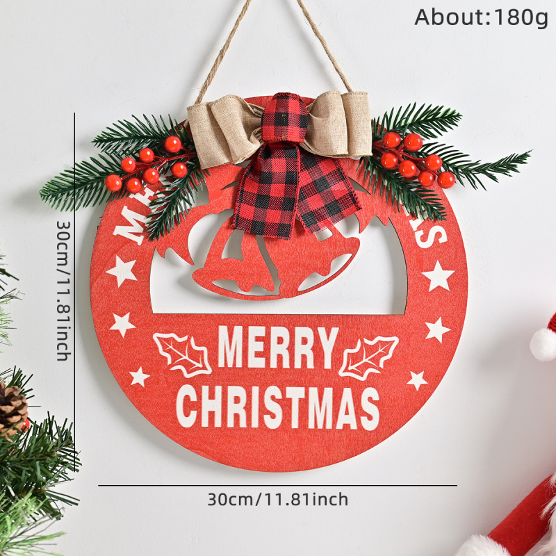 Karácsonyi koszorú rattan gyűrűvel és tobozokkal, modern művészeti stílus; anyagok: fa, műanyag, PVC; márka: Comfortable pattern; alkalmas Karácsonyra