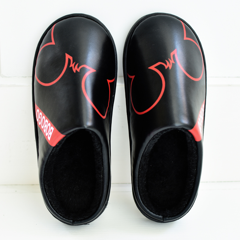 Otthoni papucs - Meleg, Uniszex, felső rész lenvászon, talp PVC, zárt orr, minimalist stílus