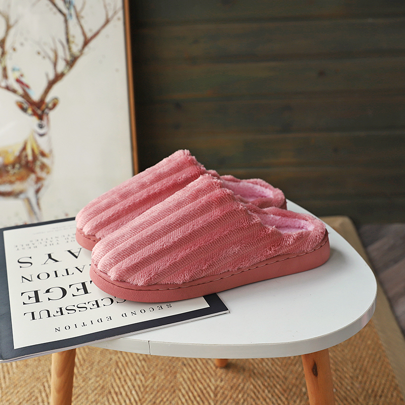 Otthoni papucs - Meleg, Uniszex, felső rész lenvászon, talp PVC, zárt orr, minimalist stílus