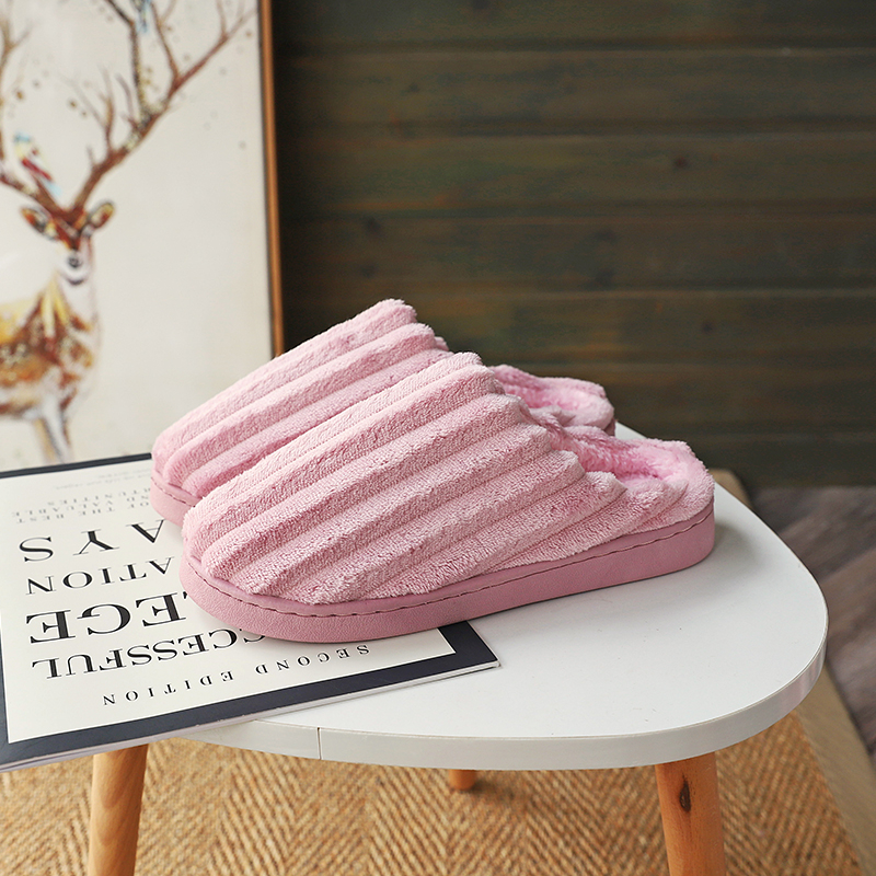 Otthoni papucs - Meleg, Uniszex, felső rész lenvászon, talp PVC, zárt orr, minimalist stílus