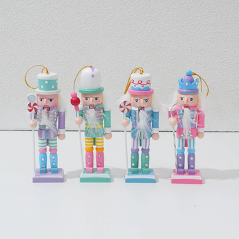 Függő Nutcracker Dísz – Csillogó Fa Királyi Katona Karácsonyra