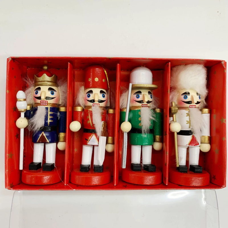 Függő Nutcracker Dísz – Csillogó Fa Királyi Katona Karácsonyra