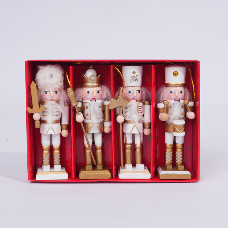 Függő Nutcracker Dísz – Csillogó Fa Királyi Katona Karácsonyra