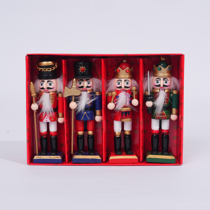 Függő Nutcracker Dísz – Csillogó Fa Királyi Katona Karácsonyra