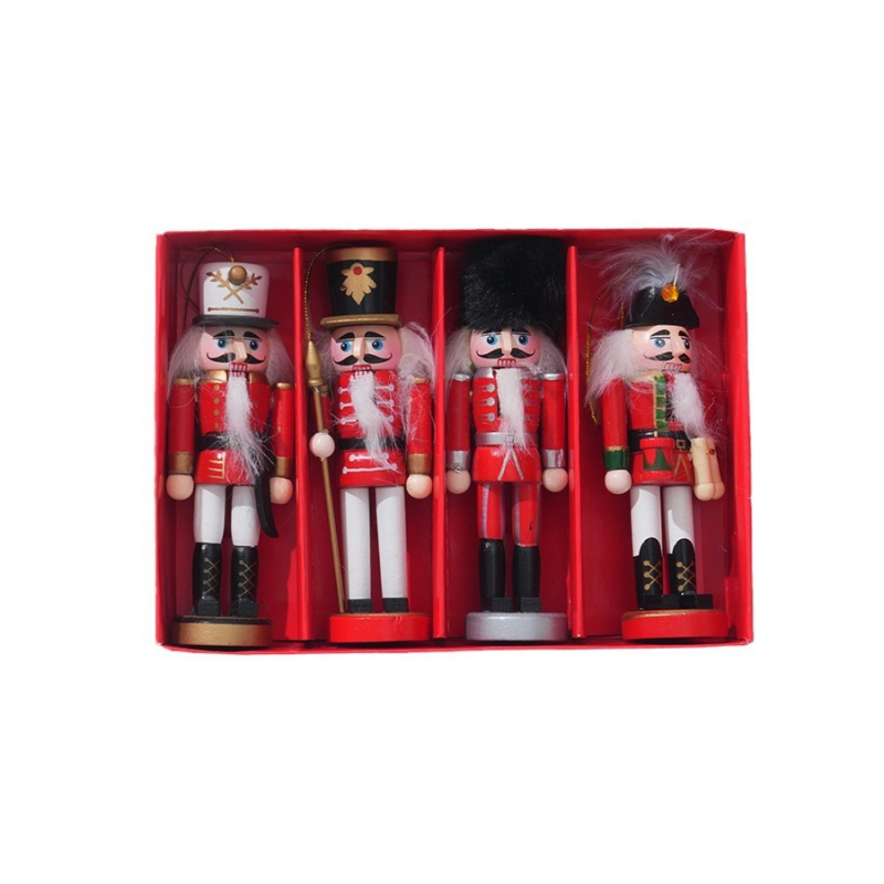 Függő Nutcracker Dísz – Csillogó Fa Királyi Katona Karácsonyra