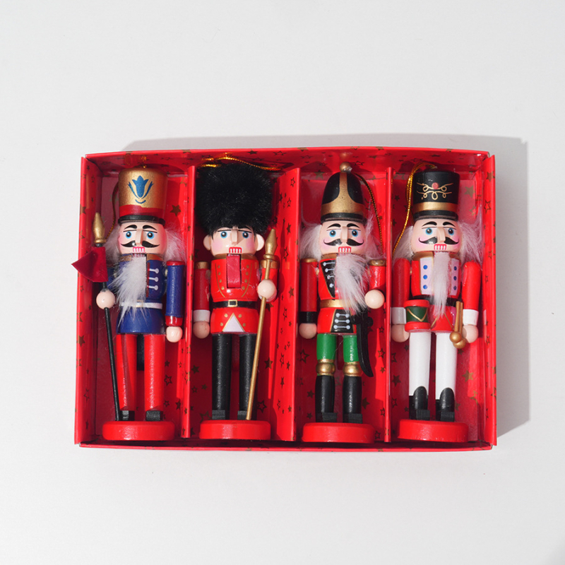 Függő Nutcracker Dísz – Csillogó Fa Királyi Katona Karácsonyra