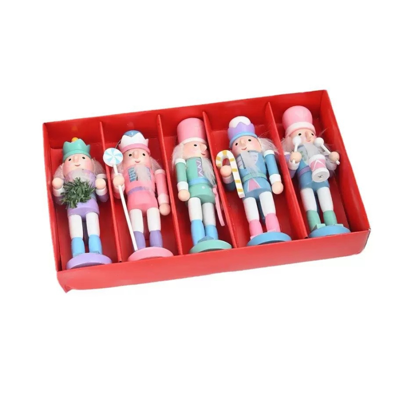 Függő Nutcracker Dísz – Csillogó Fa Királyi Katona Karácsonyra