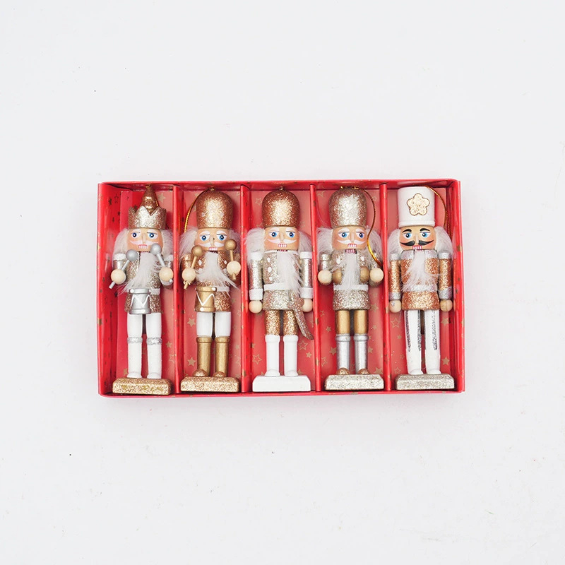 Függő Nutcracker Dísz – Csillogó Fa Királyi Katona Karácsonyra