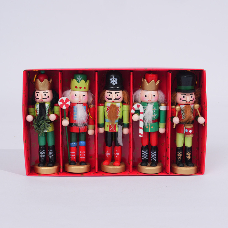 Függő Nutcracker Dísz – Csillogó Fa Királyi Katona Karácsonyra