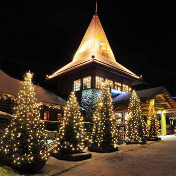 Ηλιακή LED γιρλάντα με 200 LED, IP65, 240 lm, μοντέλο LMXF-019