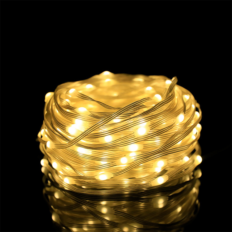 Ηλιακή LED γιρλάντα με 200 LED, IP65, 240 lm, μοντέλο LMXF-019