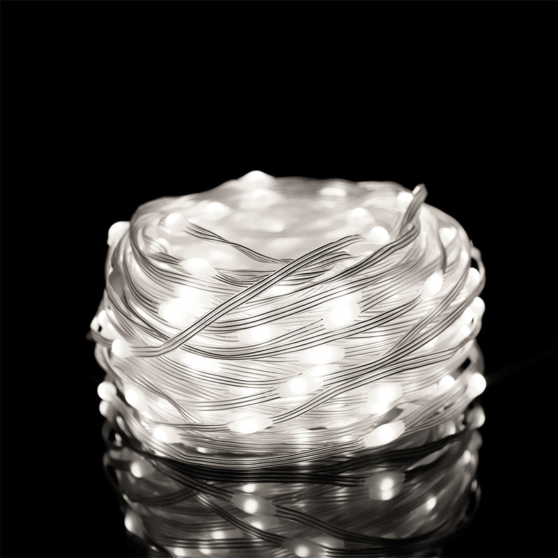 Ηλιακή LED γιρλάντα με 200 LED, IP65, 240 lm, μοντέλο LMXF-019