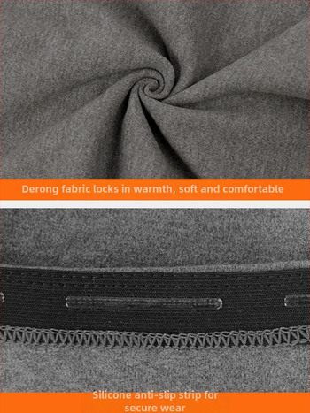 MAKINO FOX Mancheta pentru braț de exterior cu protecție a cotului, pluș gros, poliester, silicon antiderapant, unisex