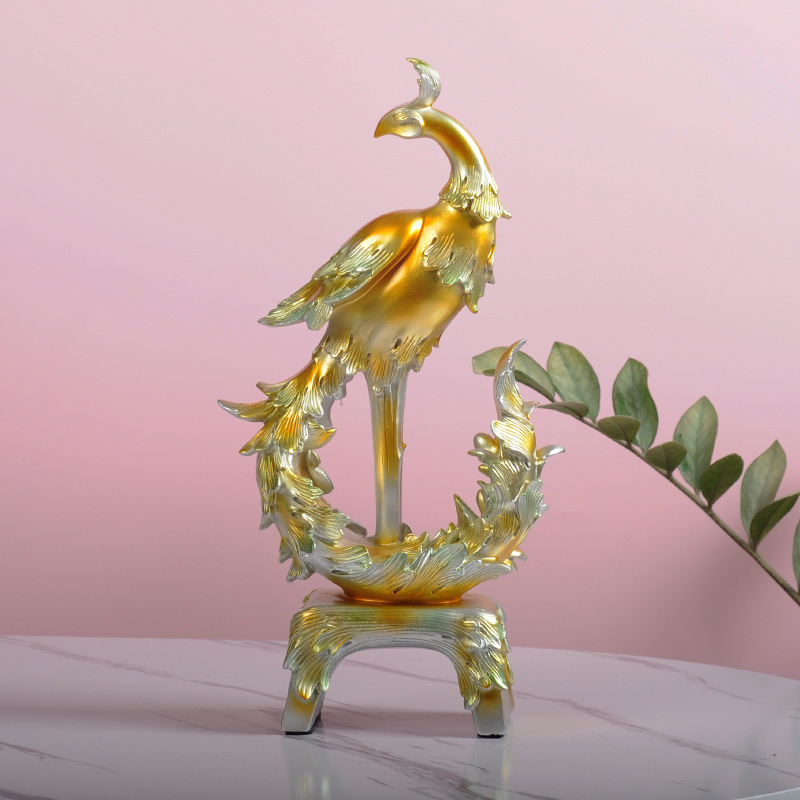 Dekoračná figúrka z živice v európskom štýle pre obývaciu izbu, TV skrinku a chodbu – jednoduchý moderný domáci doplnok