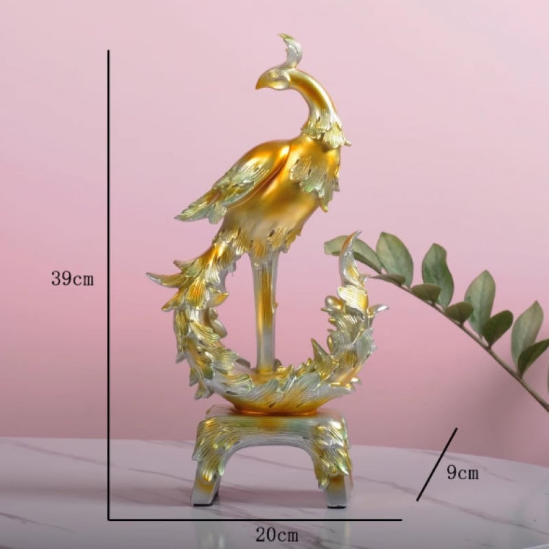 Dekoračná figúrka z živice v európskom štýle pre obývaciu izbu, TV skrinku a chodbu – jednoduchý moderný domáci doplnok