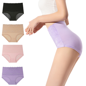 Milk Silk Čipkaste gaćice s visokim pojasom, prozračan, Spandex mješavina, pamuk podstava