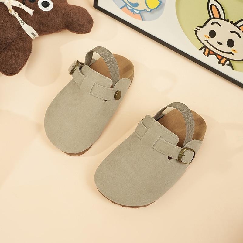 Dječje sandale s zatvorenim prstima, zaštita od udaraca, gornji dio od sintetičke kože, potplat PU, unisex, za djecu 4-12 godina