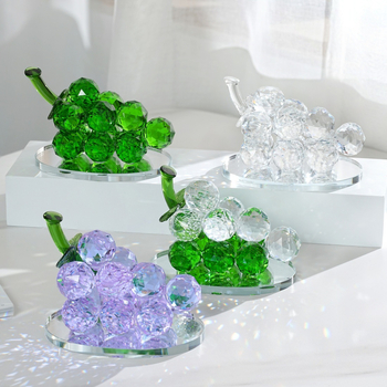 Krištálové hrozno – kryštálové stromové dekorácie, moderný minimalistický štýl, ručne vyrobený darček